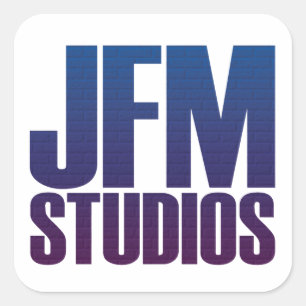 JFM Studio-Aufkleber Quadratischer Aufkleber