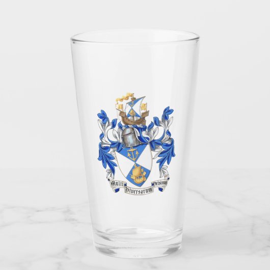 JFN 16oz Glass Tumbler (Vorderseite)