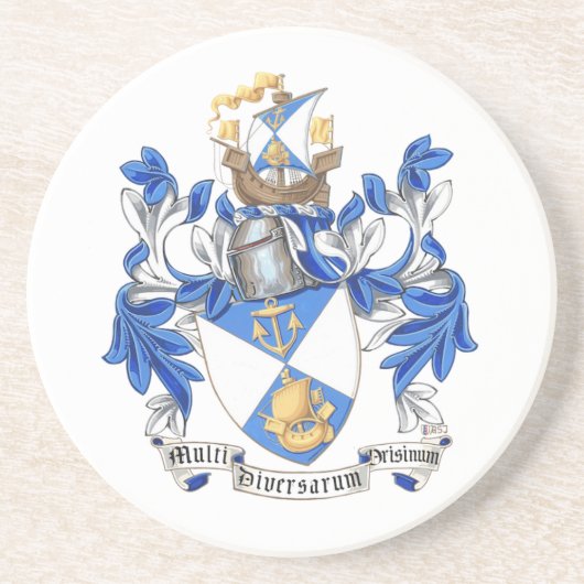 JFN Round Stone Untersetzer (Vorne)