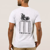 JFRD-Station "On the Run Seit 1886" - T - Shirt (Rückseite)