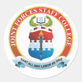 JFSC-Aufkleber Runder Aufkleber