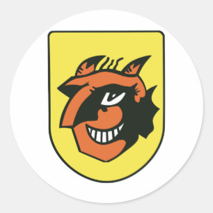 jg54-Emblem Runder Aufkleber