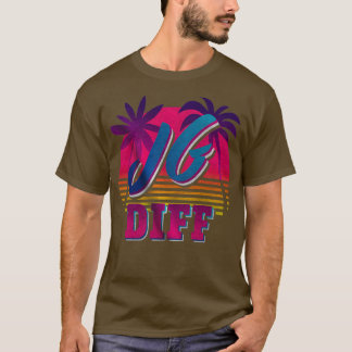 JG DIFF RETRO Dschungel Unterschied besser Jungler T-Shirt