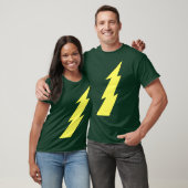 JG Lightning Bolt Retro-Junge T-Shirt (Unisex)