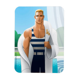 "JG" Premium Flexi Magnet von Glen Hanson