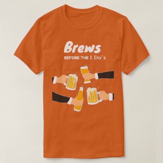 JGA Bachelor Bews Junggesellenschied T-Shirt (Design vorne)