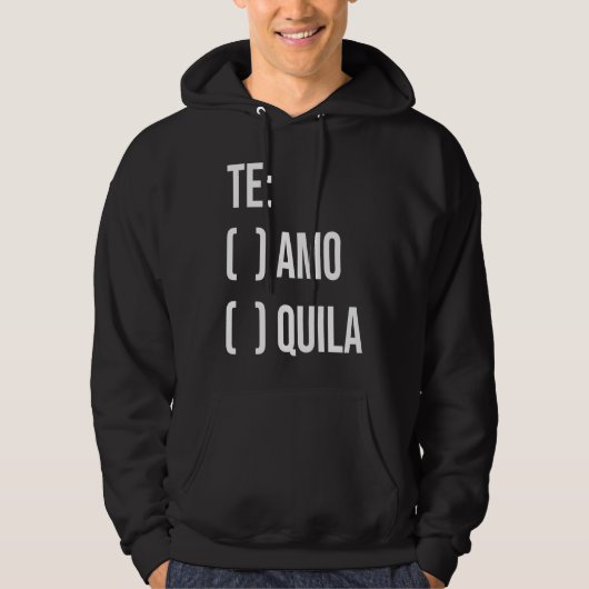 Jga Te Aamo Tequila Bridal Party Bachelorette Enga Hoodie (Vorderseite)
