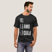 Jga Te Aamo Tequila Bridal Party Bachelorette Enga T-Shirt (Vorne ganz)