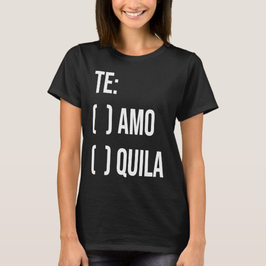 Jga Te Aamo Tequila Junggesellinnenabschied Brautp T-Shirt (Vorderseite)