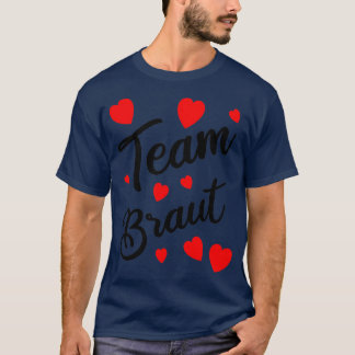 JGA Team bricht mit Herzen T-Shirt