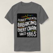 Jh. Breaking Jede Kette seit 1865 Männer Wom T-Shirt (Design vorne)