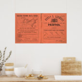 JH Colton und Company Poster (Küche)