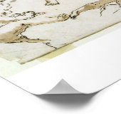 Jh. (Stift, Tinte und Waschen) Poster (Ecke)