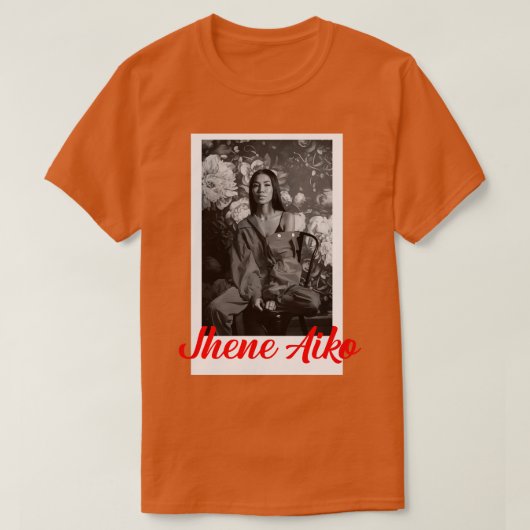 Jhene Aiko Potret T-Shirt (Design vorne)
