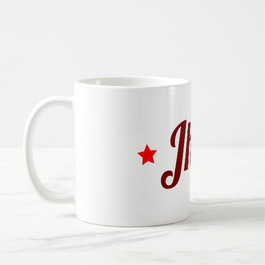JHON Lettering Tasse (Links)