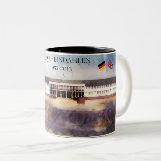 JHQ Rheindahlen Gedenkfeier Tasse (VorderseiteRechts)