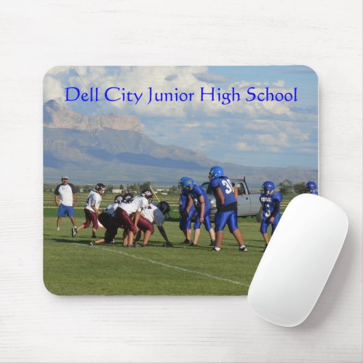 JHS FBall Spiel, Dell-Stadt-Mittelstufe Mousepad (Mit Mouse)