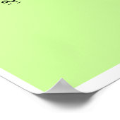 JHVH in der DNA - Arabisch Poster (Ecke)