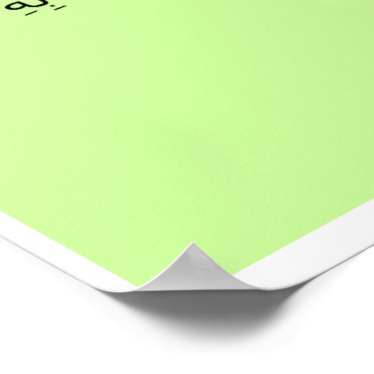 JHVH in der DNA - Arabisch Poster (Ecke)