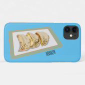 Jiaozi/Chinesische Knödel Cartoon Illustration Case-Mate iPhone Hülle (Rückseite (Horizontal))