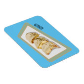 Jiaozi/Chinesische Knödel Cartoon Illustration Magnet (Rechte Seite)