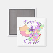 Jiaxing-China Magnet (Vorderseite/Rückseite)