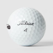 Jiayou in Chinese Characters Golf Balls Golfball (Logo)