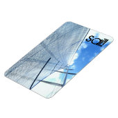 Jib Sail und Mast Picture Magnet (Linke Seite)
