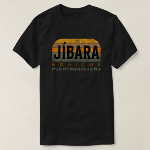 Jibara Boricua Puertorriquena T-Shirt
