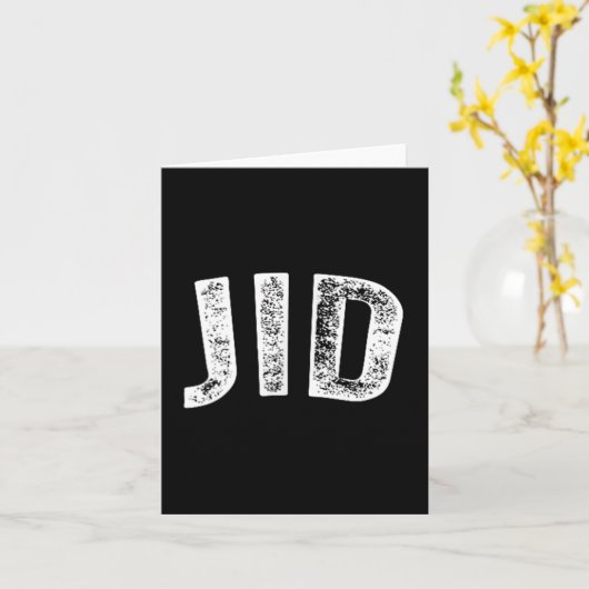 Jid Karte (Gelbe Blume)