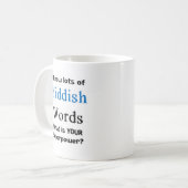 Jidden Kaffeetasse (Vorderseite Links)