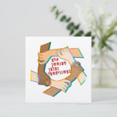 Jiddisch: Alle Menschen sind Geschwister! Eine men (Stehend Vorderseite)