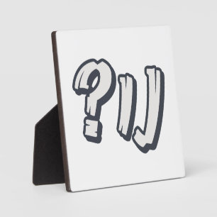 Jiddisch "NU?" - Der perfekte jüdische Ausdruck Fotoplatte