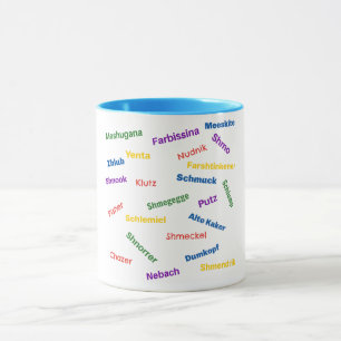 Jiddische Beleidigungen Tasse