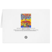 Jiddische spirituelle Sprache des Friedens (Rückseite Horizontal)