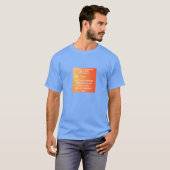Jiddische Wettervorhersage T-Shirt (Vorne ganz)