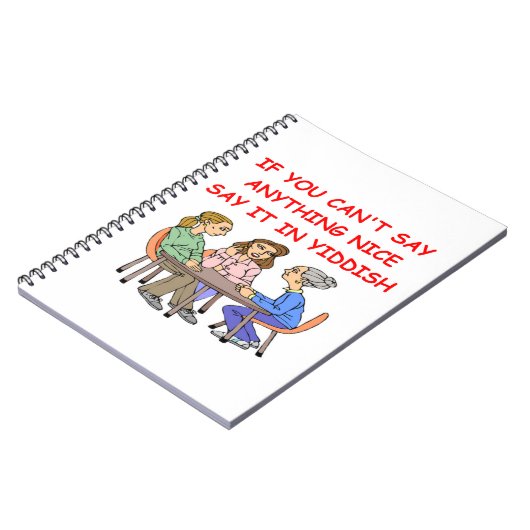 JIDDISH NOTIZBLOCK (Linke Seite)