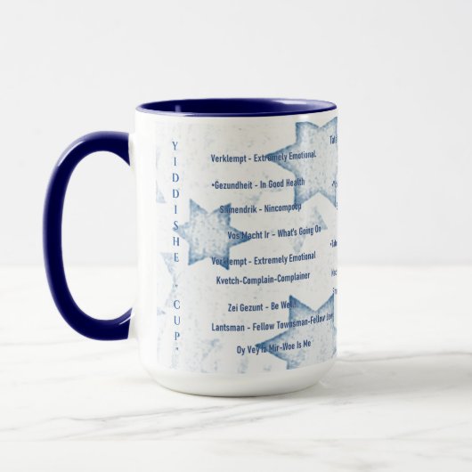 Jiddishe "Cup" Tasse Es ist Cool, Jiddisch zu spre (Links)