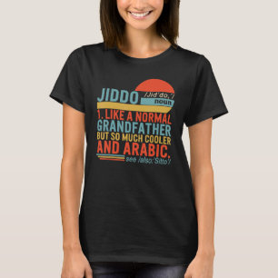 Jiddo Noun Definition Arabisch Großvater Vathers D T-Shirt