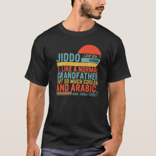 Jiddo Noun Definition Arabisch Großvater Vathers D T-Shirt