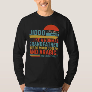 Jiddo Noun Definition Arabisch Großvater Vathers D T-Shirt