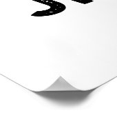 Jig Saw Funny Jigsaw Tool Puff Poster (Ecke)