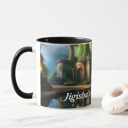 Jigisha-Morgentea Tasse (Mit Donut)