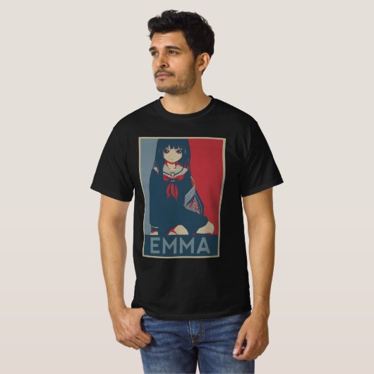 Jigoku Shoujo Emma Ai T-Shirt (Vorne ganz)