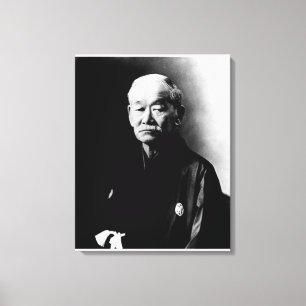 Jigoro Kano Wrapped Canvas Leinwanddruck