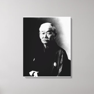 Jigoro Kano Wrapped Canvas Leinwanddruck