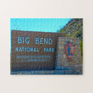 Jigsaw Big Bend Nationalpark Texas. Puzzle
