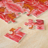 Jigsaw Coral Peony Puzzle (Seite)