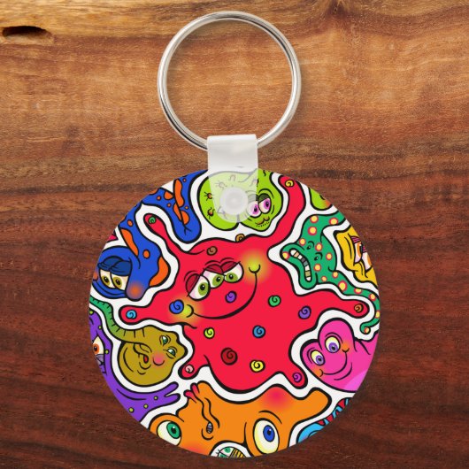 Jigsaw Germs Schlüsselanhänger (Vorderseite)