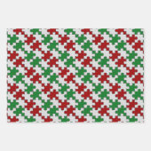 Jigsaw Holiday Wrapping Paper Sheets Geschenkpapier Set (Vorderseite 2)